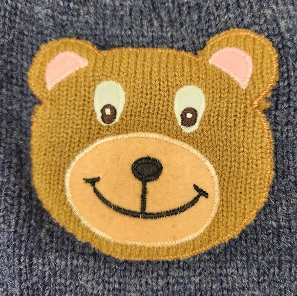 90s Embroidered Knit Toque Beanie - Picture 3 of 3